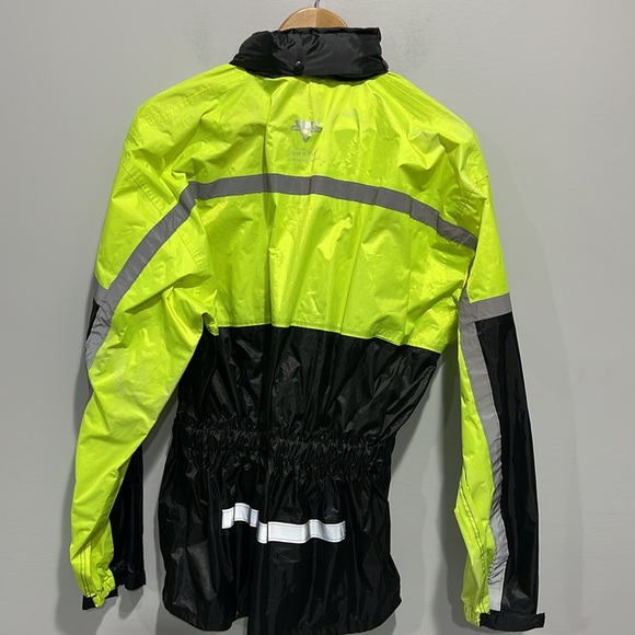 Nelson Rigg Stormrider SR 6000 waterproof windbreaker jacket size M reflective - Picture 5 of 16